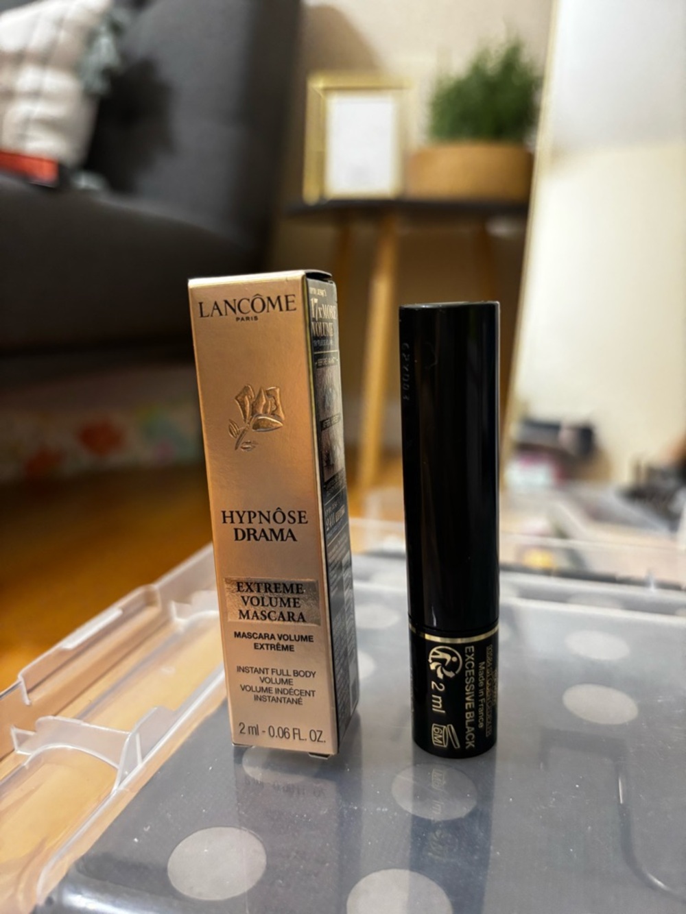 5 items x $25 - Lancome Hypnôse Drama Extreme Volume Mascara - black NEW Travel - Picture 2 of 4